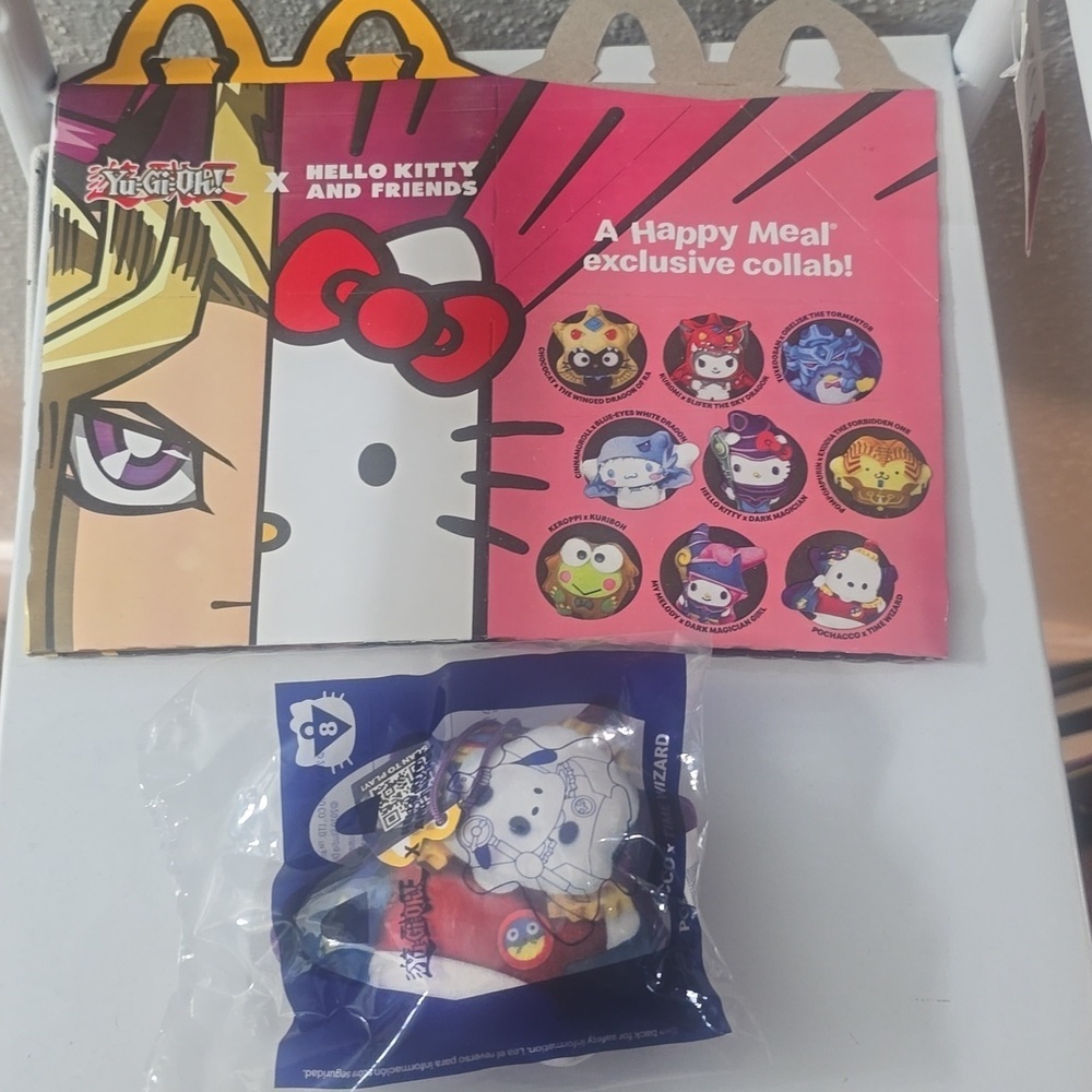 pochacco time wizard McDonald's toy Nwt